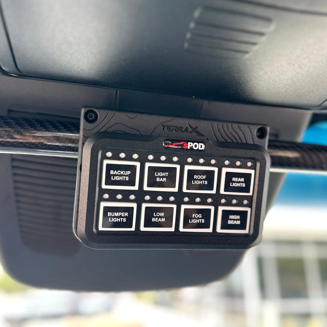 sPod Control Panel Mount