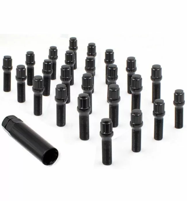 Install Kit - 14MMx1.5 Lug Bolt Spline Black – 6 LUG BOLT