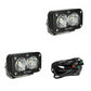 S2 Pro Black LED Auxiliary Light Pod Pair - Universal