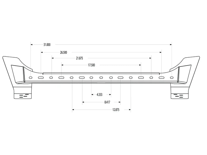 Ineos Grenadier Front Bumper Light Bar