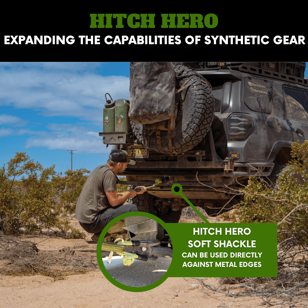 Hitch Hero Soft Shackle - SandyCats