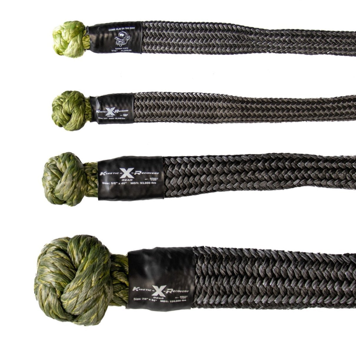 Heavy Duty Hero Soft Shackles - SandyCats