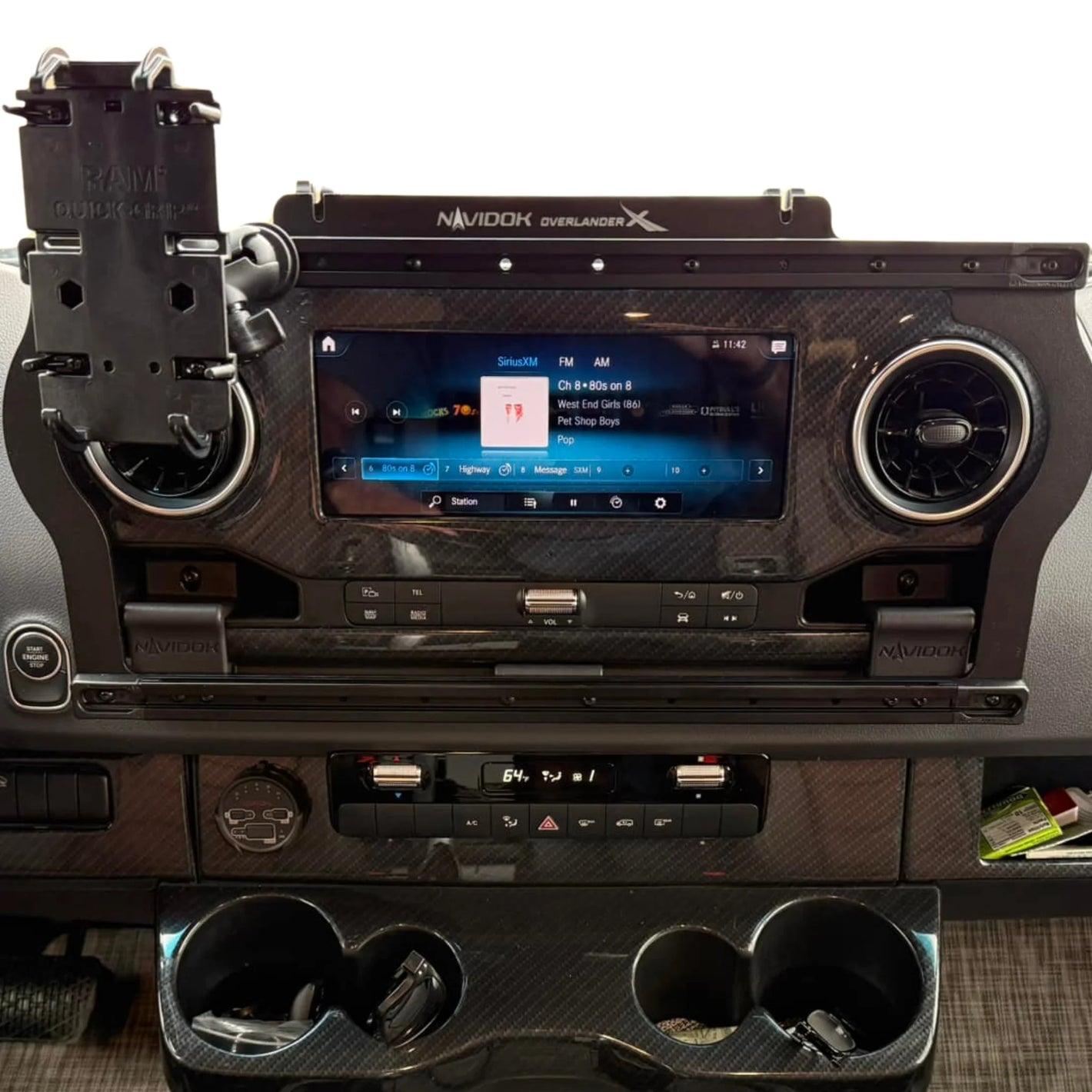 No Drill - Dash Mount for Mercedes Sprinter – NAVIDOK Overlander X