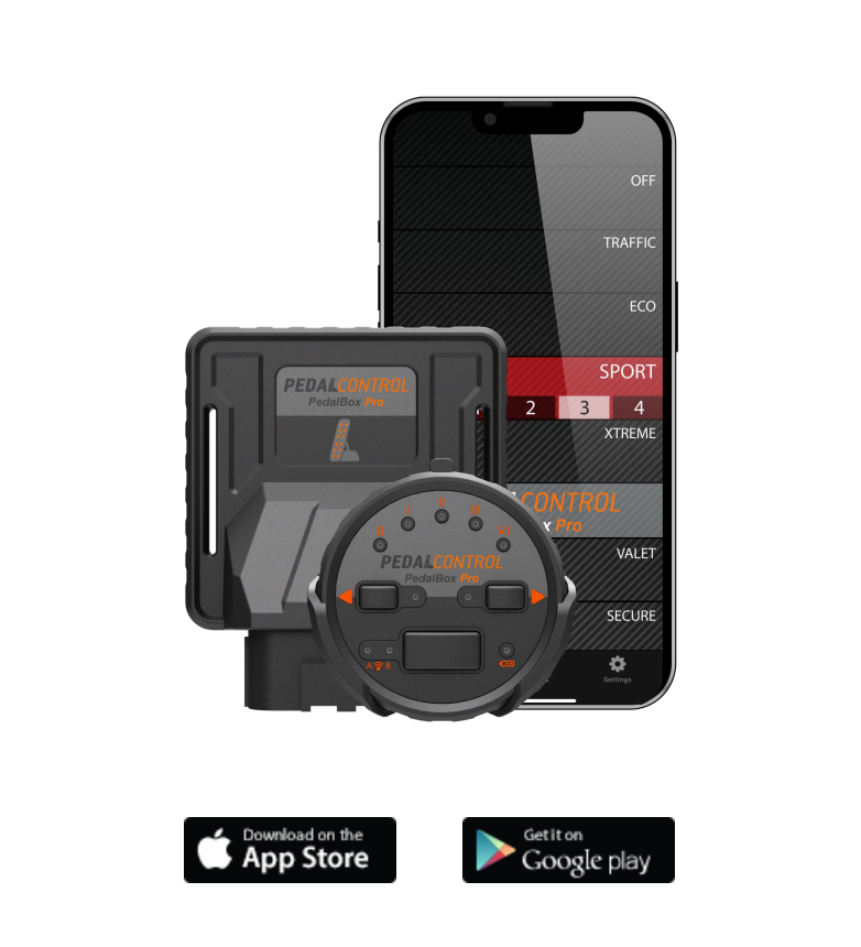 Pedal Control: PedalBox - Ford Raptor, Bronco, Ranger Raptor, Ford F250, Ford F150