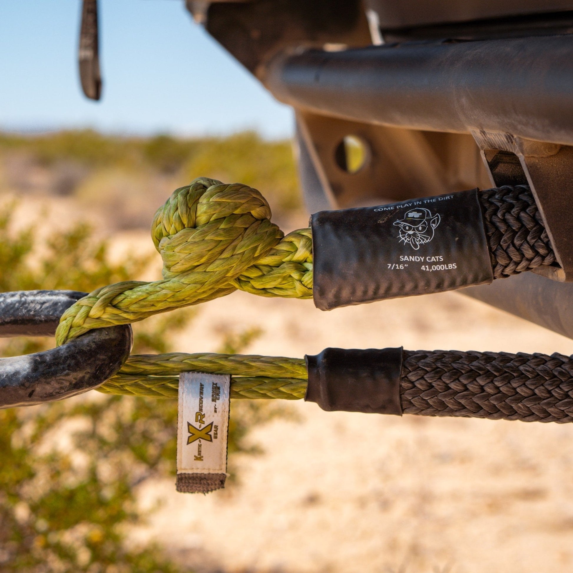 Hitch Hero Soft Shackle - SandyCats