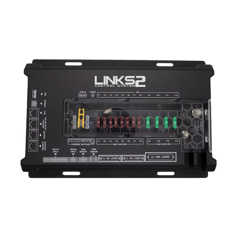 10-Inch RV Central Control Center & 12 Channel Switching Module