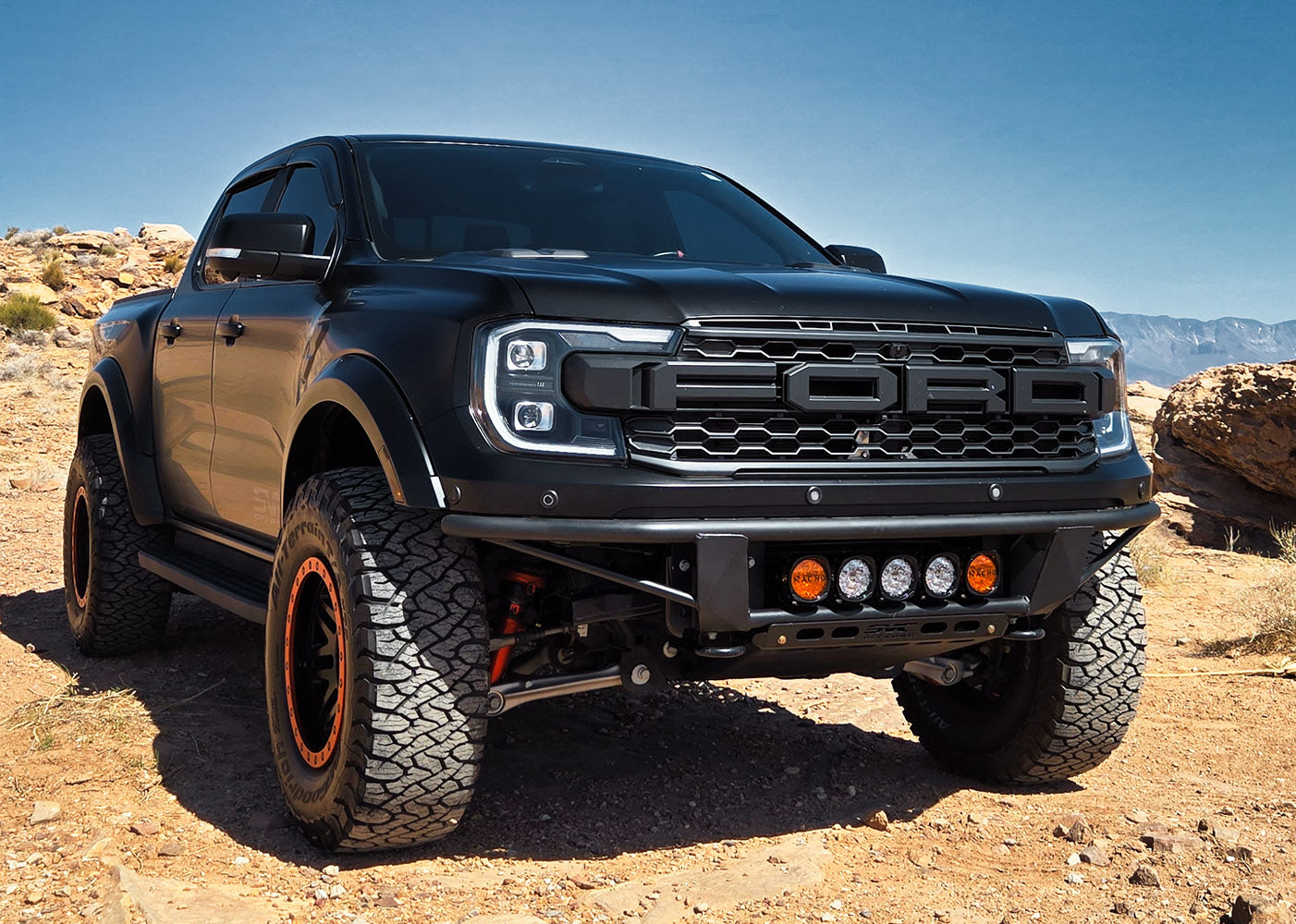 2024 Ranger Raptor Baja Flush Front Bumper