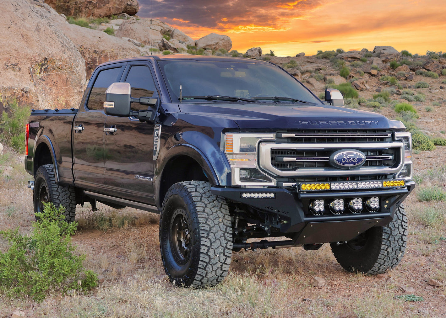 SVC OFFROAD Front Mojave 2017-2022 Ford Super Duty Bumper